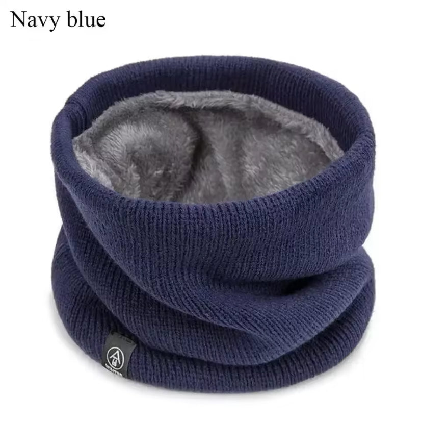 Men’s Multicoloured Furry Neck Warmer: Stylish and Cozy Winter Essential