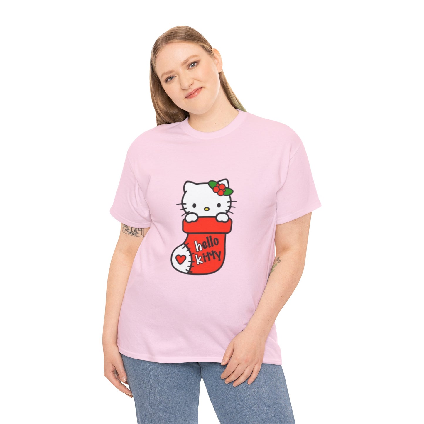 Hello Kitty Christmas T-Shirt - Festive Fun for the Holidays! ๐๐ #HelloKittyStyle #ChristmasTee