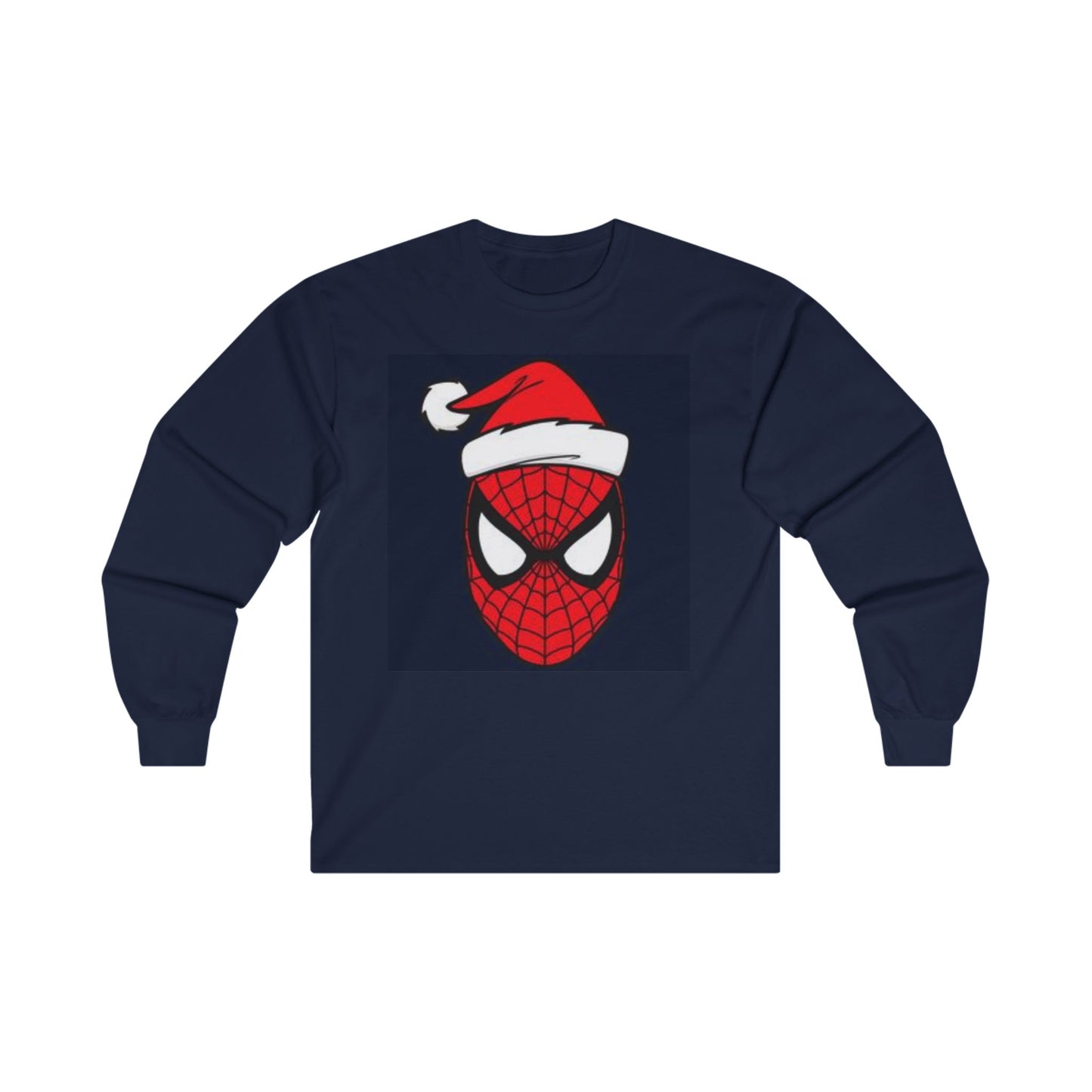 Festive Spider-Man Long Sleeve Tee - Bring Holiday Cheer in Heroic Style! ππΈοΈ #HolidayMarvel #SpiderManStyle