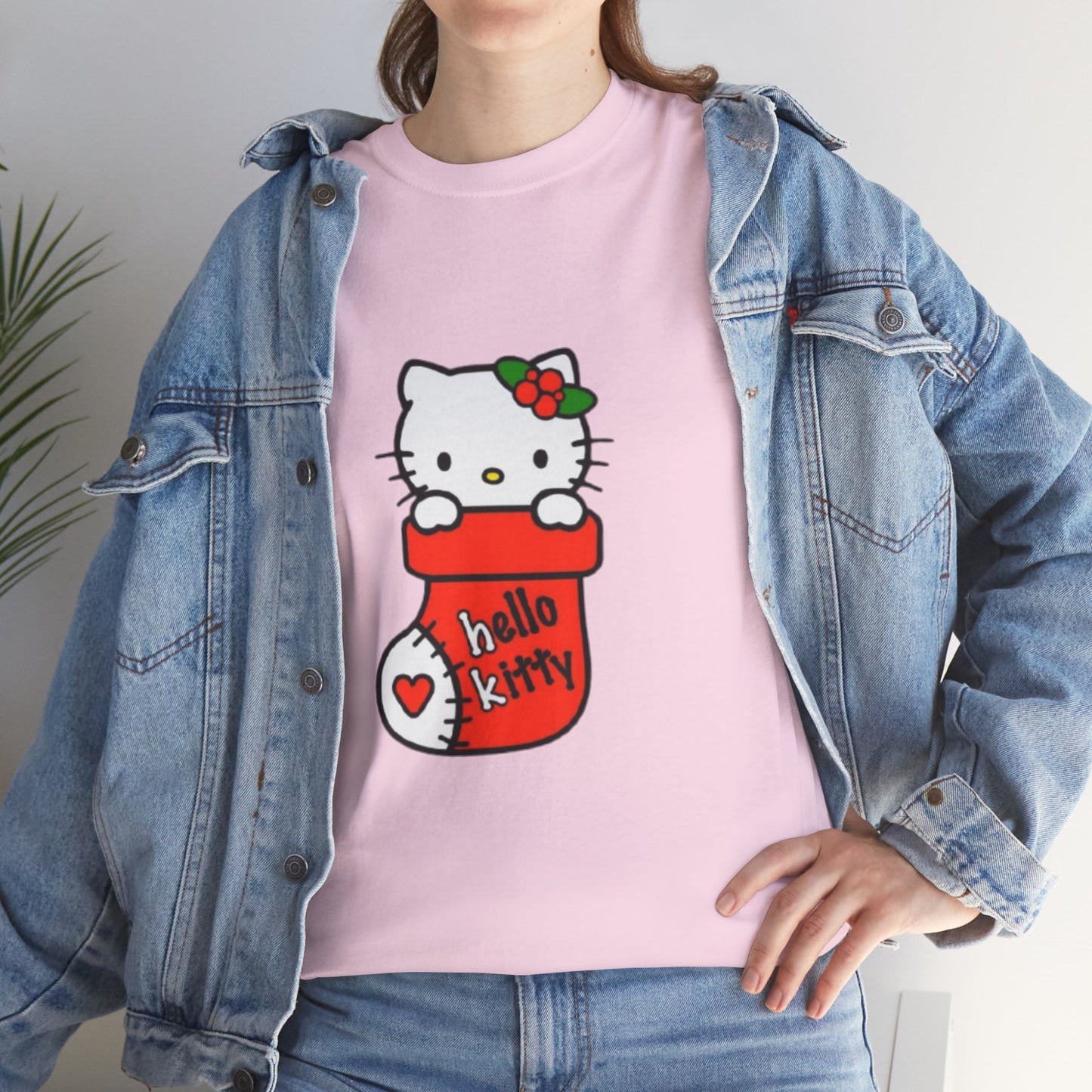 Hello Kitty Christmas T-Shirt - Festive Fun for the Holidays! ๐๐ #HelloKittyStyle #ChristmasTee