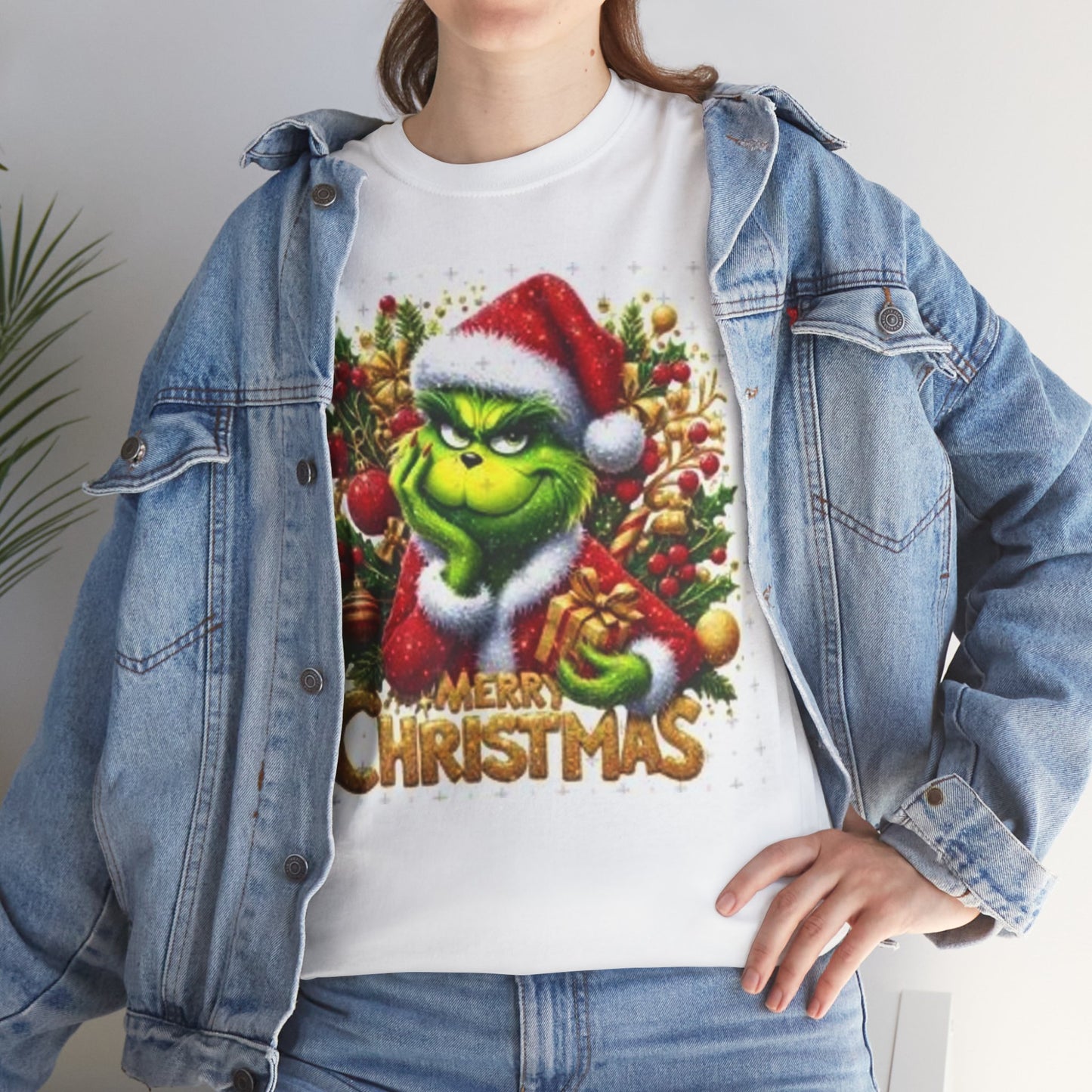 Merry Grinchmas T-Shirt - A Festive Twist! ๐๐ #Grinchmas #HolidayHumor