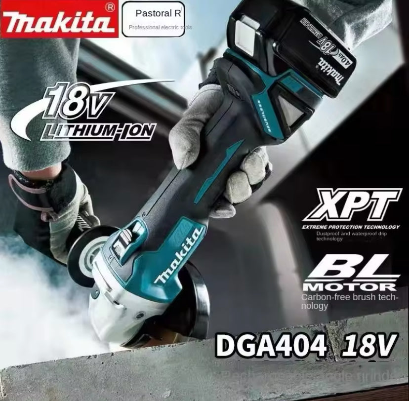 Makita DGA404 18V Cordless Brushless Angle Grinder