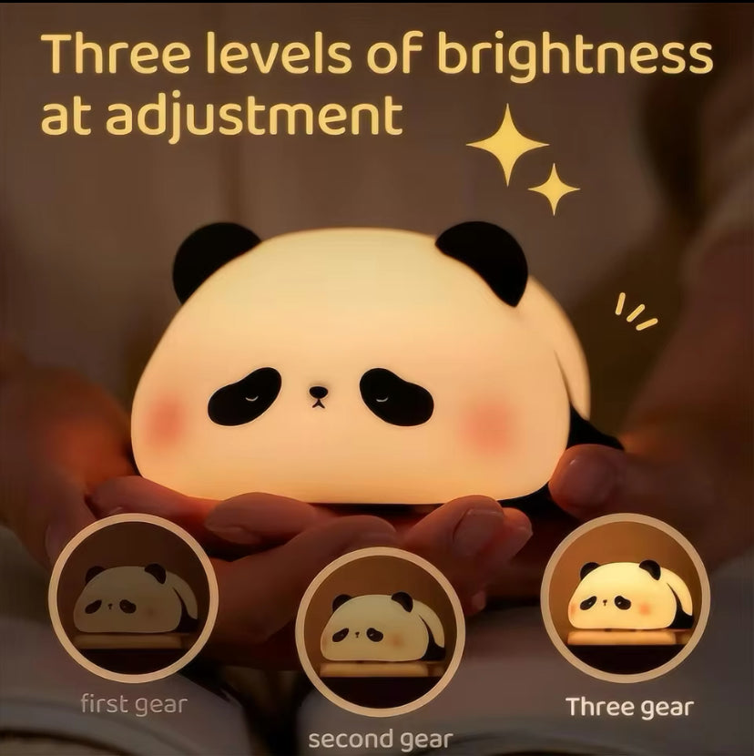 Cute LED Night Light - Silicone Animal Nightlight (Panda, Sheep, Rabbit)