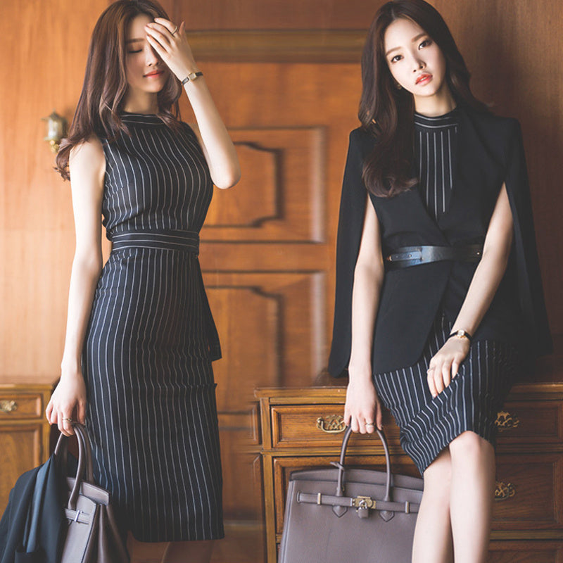 Elegant Long-Sleeve Bodycon Dress for Women – Sleek Office-to-Dinner Staple 2025