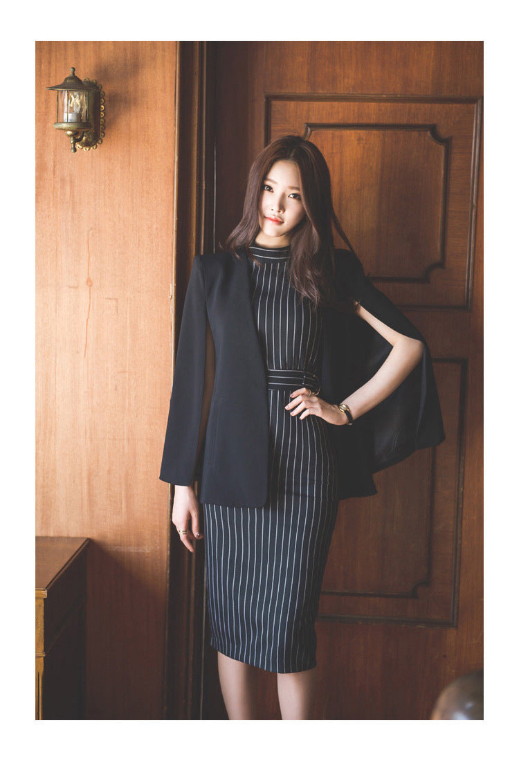 Elegant Long-Sleeve Bodycon Dress for Women – Sleek Office-to-Dinner Staple 2025