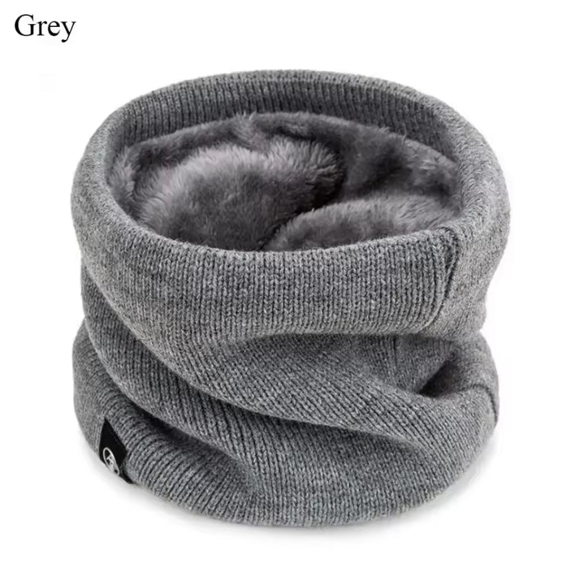 Men’s Multicoloured Furry Neck Warmer: Stylish and Cozy Winter Essential
