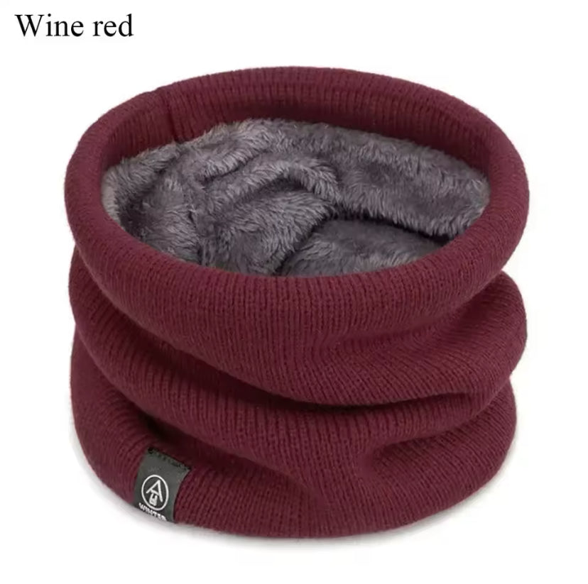Men’s Multicoloured Furry Neck Warmer: Stylish and Cozy Winter Essential
