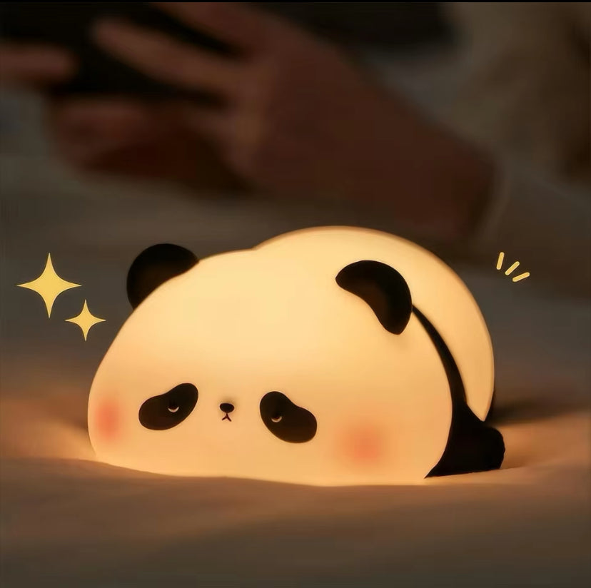 Cute LED Night Light - Silicone Animal Nightlight (Panda, Sheep, Rabbit)