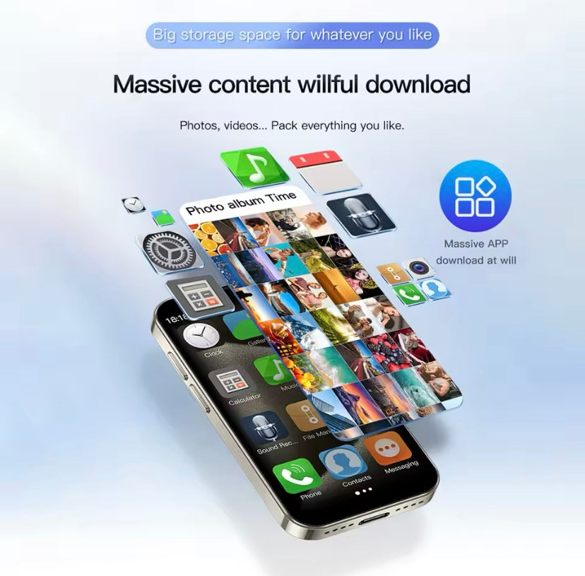 Mini Smart Android Phone - Compact Tech Power! ๐ฑโจ #MiniPhone #SmartTech