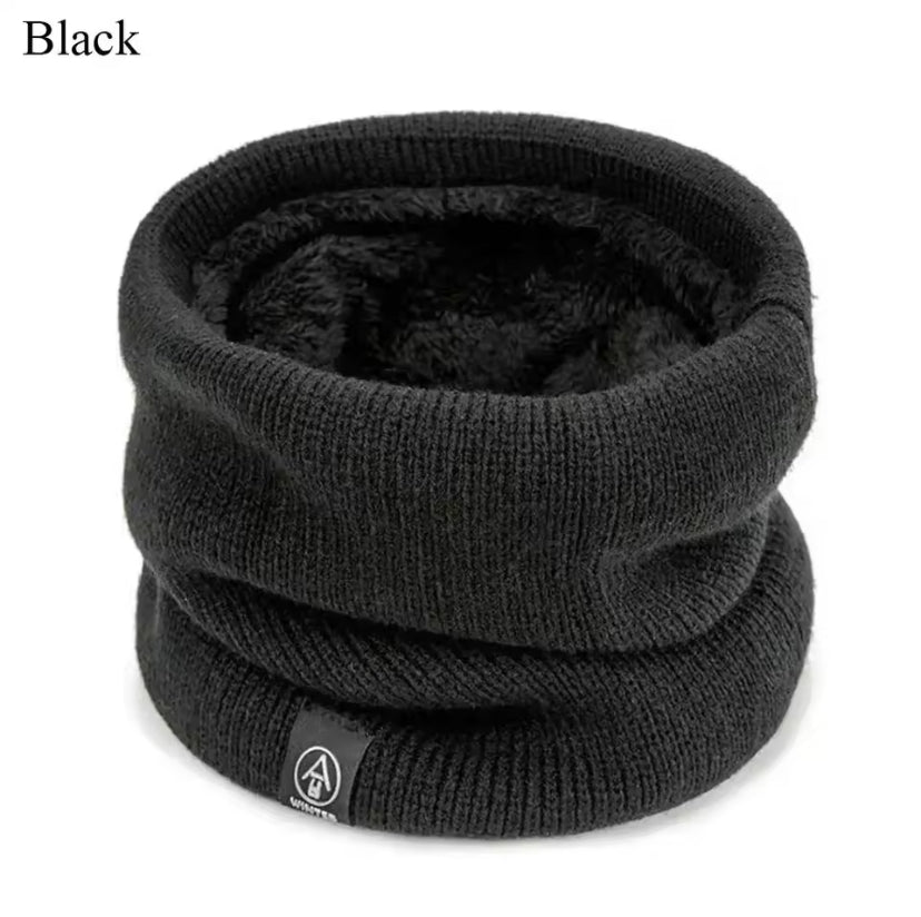 Men’s Multicoloured Furry Neck Warmer: Stylish and Cozy Winter Essential