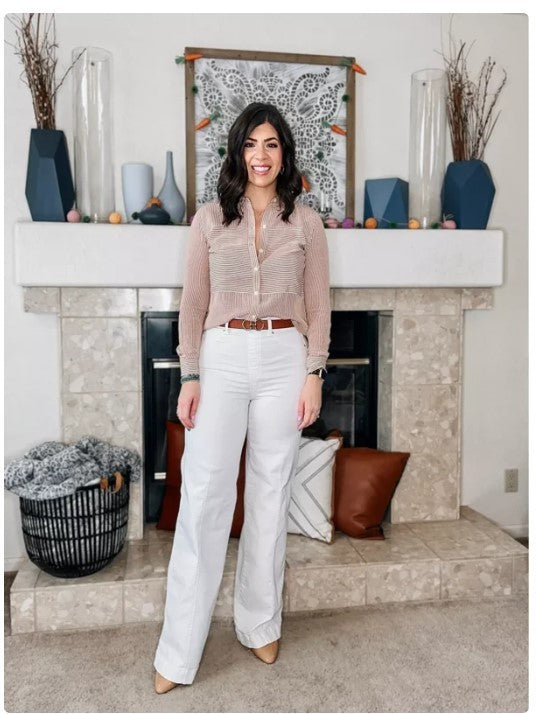 High-Waist Wide-Leg Vintage Denim Jeans for Women – Retro Palazzo 2025