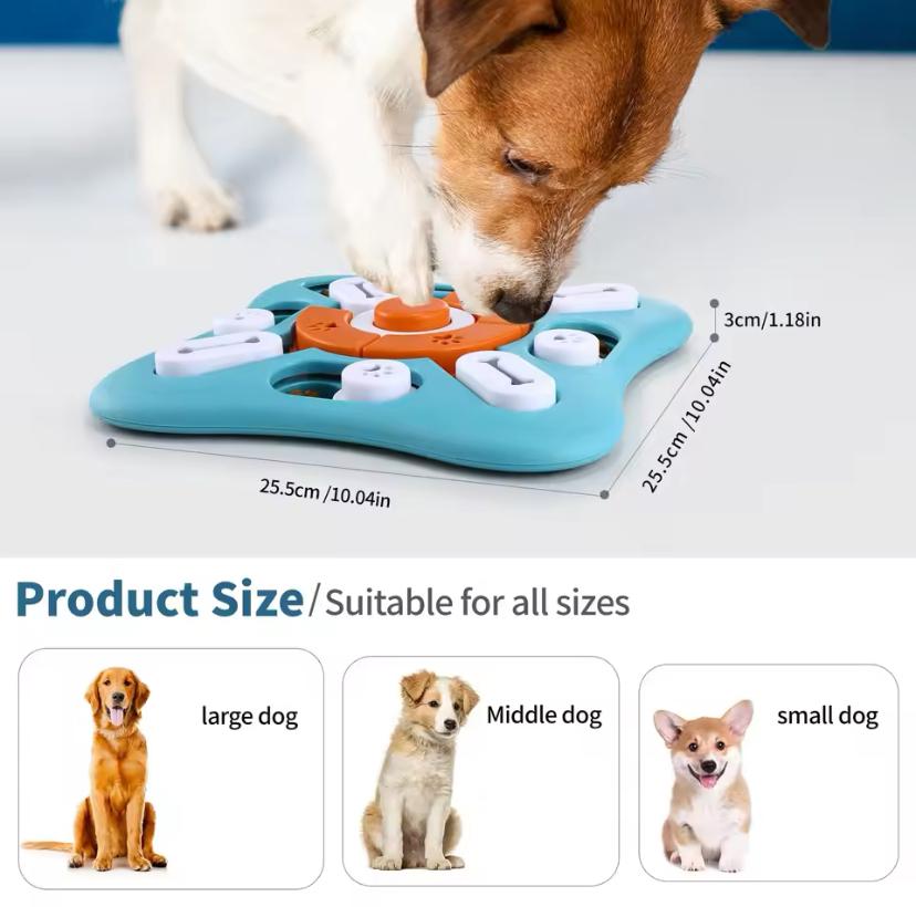 Interactive Dog Puzzle Toy – Stimulating & Fun Brain Game for Pets