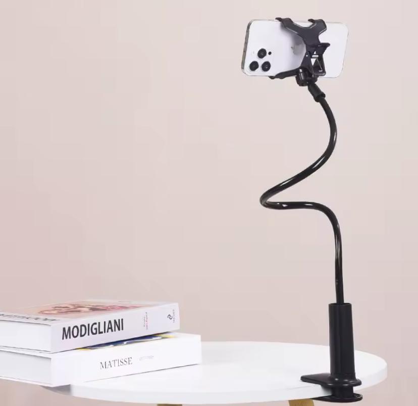 Flexible Gooseneck Phone Holder – Adjustable & Hands-Free Mount