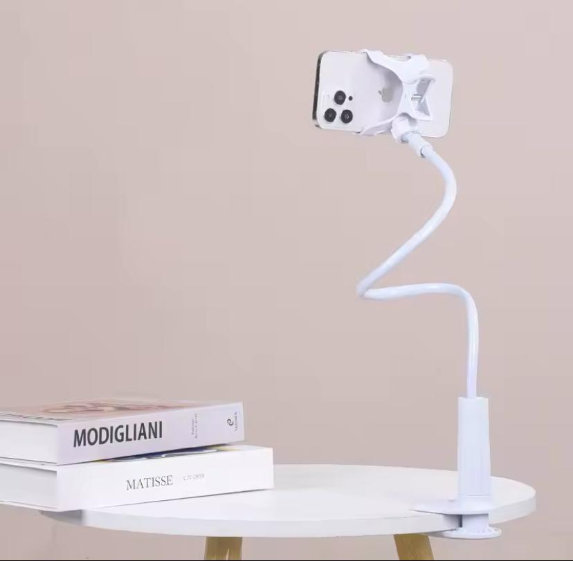Flexible Gooseneck Phone Holder – Adjustable & Hands-Free Mount