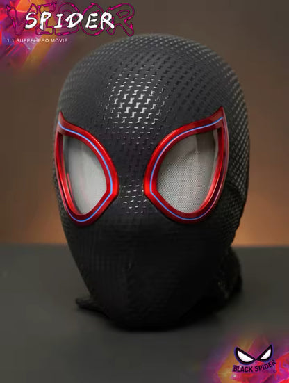 Spider Hero Cosplay Mask – Movable Eyes, Electric Blink Feature