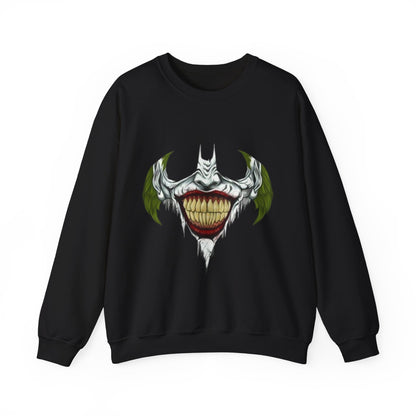 Gothic Smile Mens Crewneck Jumper - Halloween Streetwear