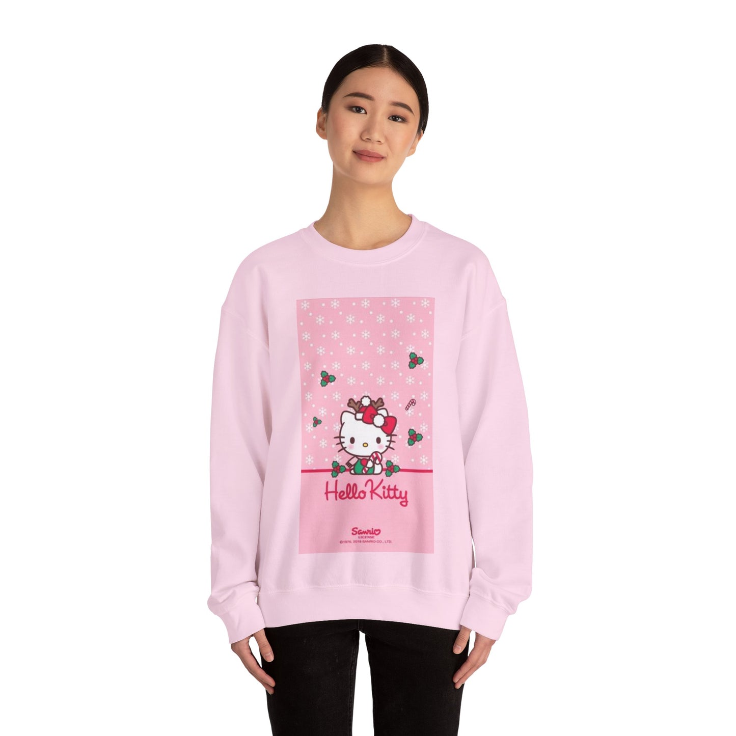 Hello Kitty Christmas Jumper - Holiday Cuteness! 🎅💖 #HelloKitty #FestiveSweater