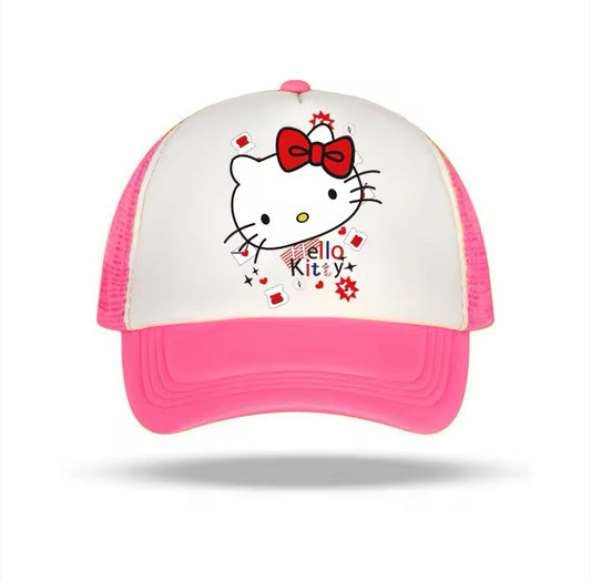 Hello Kitty Trucker Cap: Stylish and Cute Kawaii Accessory