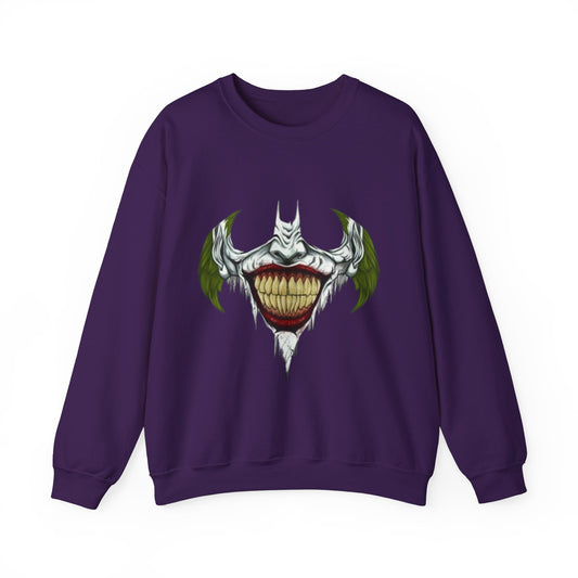 Gothic Smile Mens Crewneck Jumper - Halloween Streetwear