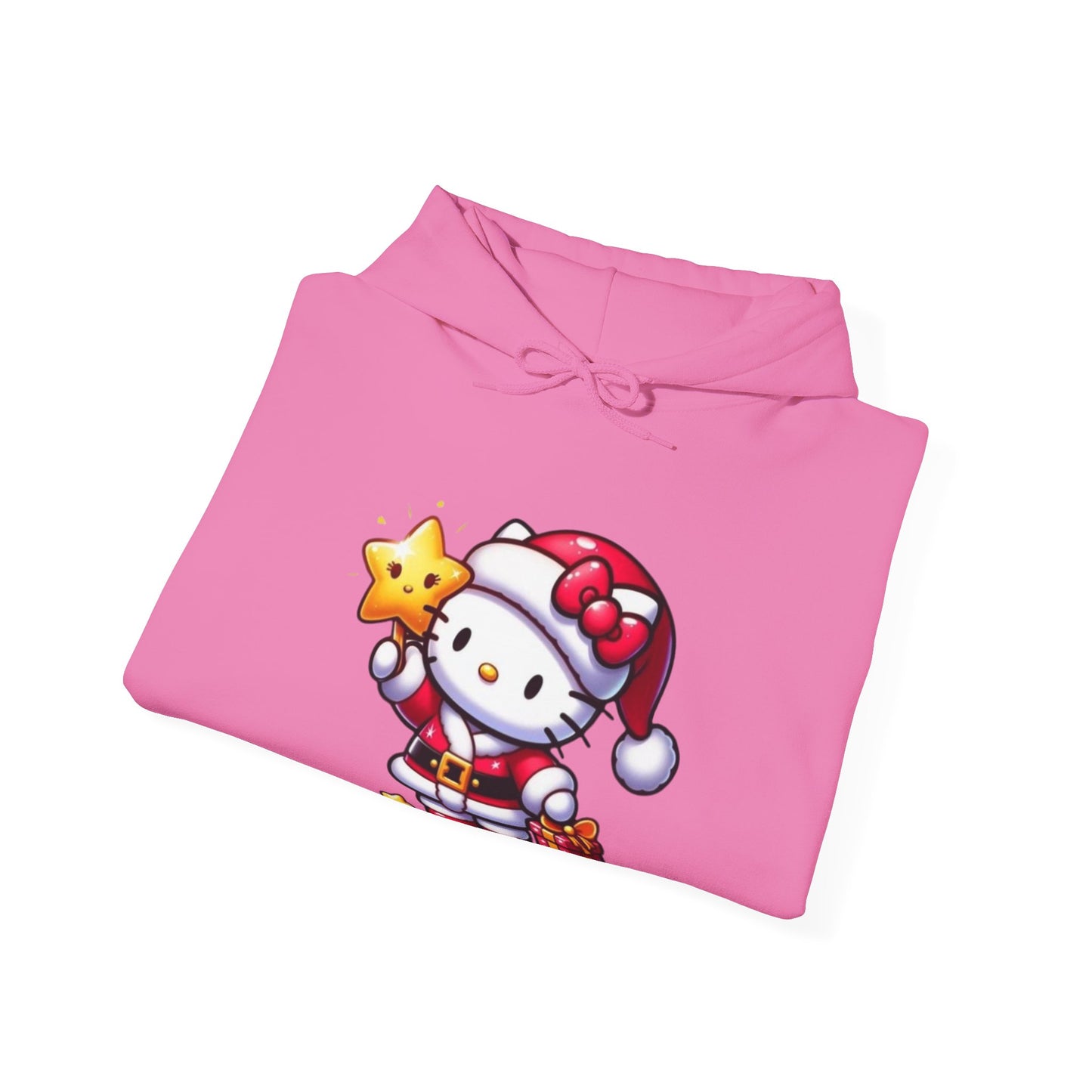 Hello Kitty Christmas Jumper- Women's Heavy Blend Hoodie with Holiday Design