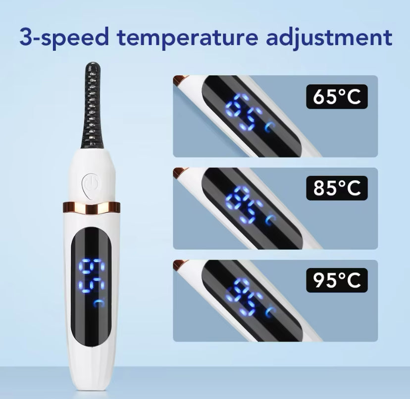 Electric Heated Eyelash Curler – Fast Heating & Long-Lasting Curl