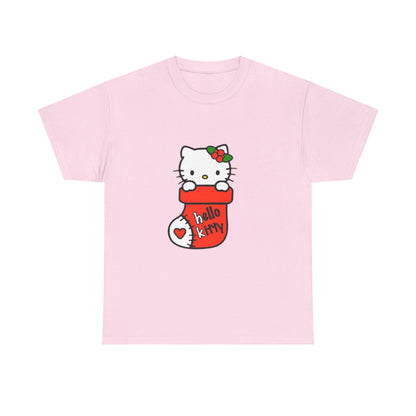 Hello Kitty Christmas T-Shirt - Festive Fun for the Holidays! 🎄🎀 #HelloKittyStyle #ChristmasTee