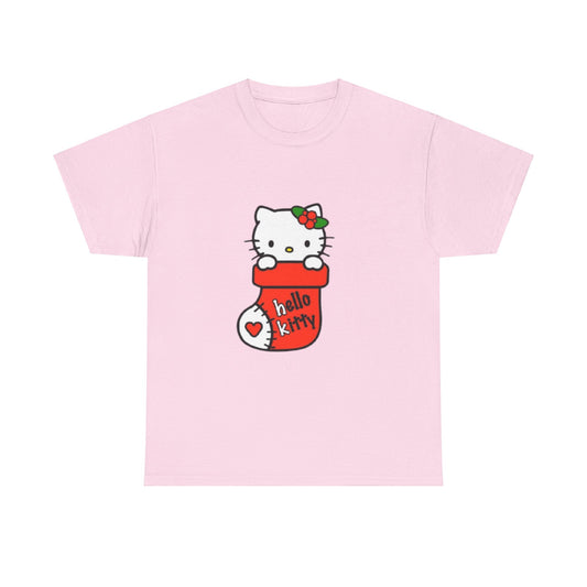 Hello Kitty Christmas T-Shirt - Festive Fun for the Holidays! 🎄🎀 #HelloKittyStyle #ChristmasTee
