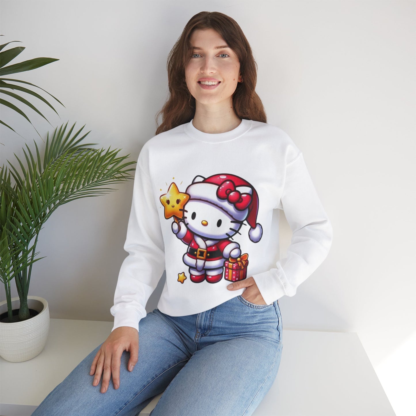 Festive Hello Kitty Christmas Jumper
