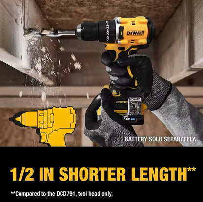 DEWALT DCD800 1/2-Inch 20V Brushless Cordless Drill/Driver - Tool Only