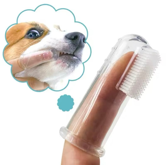 Pet Finger Toothbrush: Gentle Dental Care for Your Furry Friend!