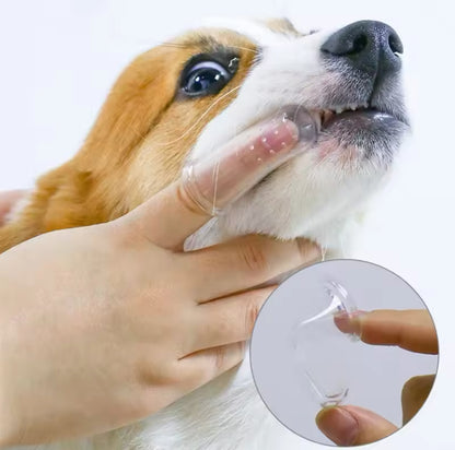 Pet Finger Toothbrush: Gentle Dental Care for Your Furry Friend!