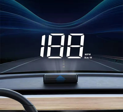 Car HUD GPS Speedometer – Digital KM/H Head-Up Display for Vehicles