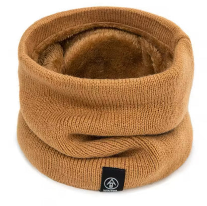 Men’s Multicoloured Furry Neck Warmer: Stylish and Cozy Winter Essential