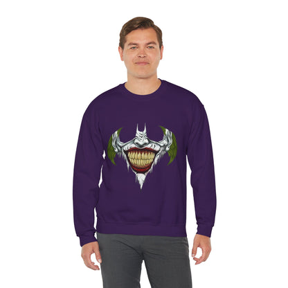 Gothic Smile Mens Crewneck Jumper - Halloween Streetwear