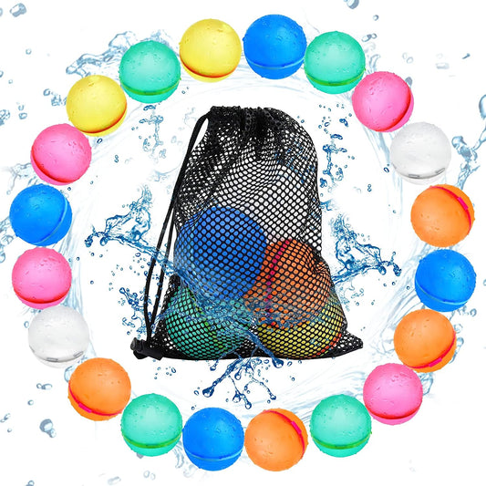 PrimeFinds™ Reusable Water Balloons (12 pcs)