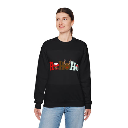 Festive ‘Ho Ho Ho’ Crewneck Sweatshirt for Women 🎅✨ #HolidaySweater #FestiveFashion