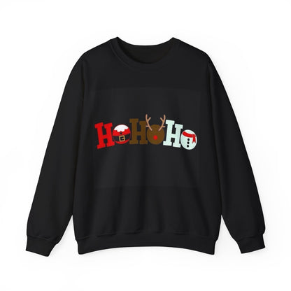 Festive ‘Ho Ho Ho’ Crewneck Sweatshirt for Women 🎅✨ #HolidaySweater #FestiveFashion