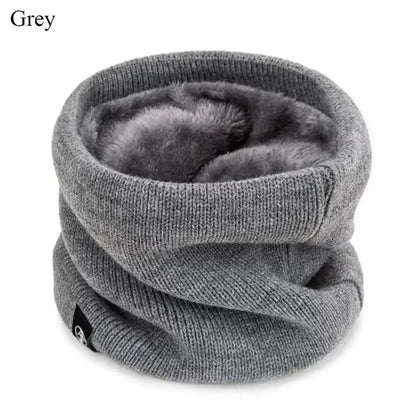 Men’s Multicoloured Furry Neck Warmer: Stylish and Cozy Winter Essential