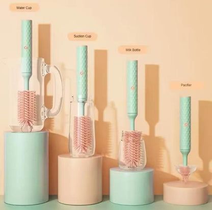 Cordless Electric Baby Bottle Brush - Hassle-Free Cleaning! 🍼✨ #BabyEssentials #EasyCleaning