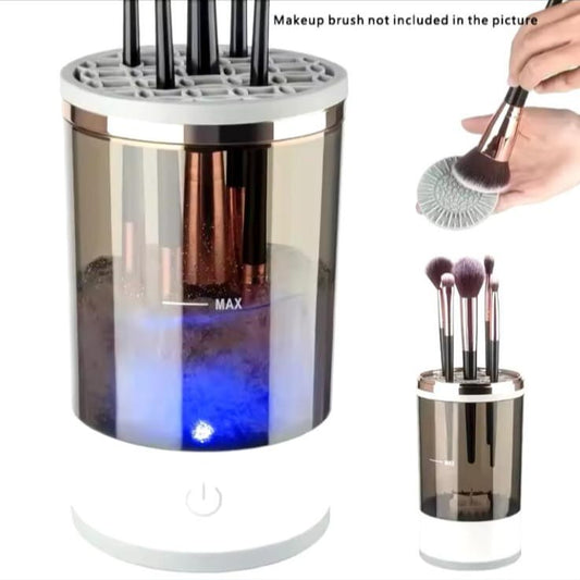 Portable Electric Makeup Brush Cleaner - Quick & Easy! 💄✨ #MakeupEssentials #BrushCleaner