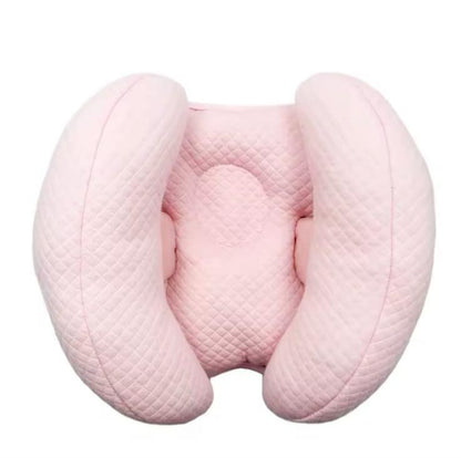 Baby Neck Support Pillow - Comfort & Alignment in Blue and Pink! 💙💖 #BabyCare #NeckSupport