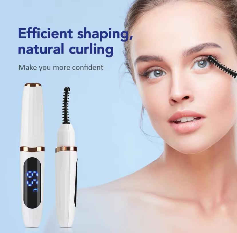 Electric Heated Eyelash Curler – Fast Heating & Long-Lasting Curl