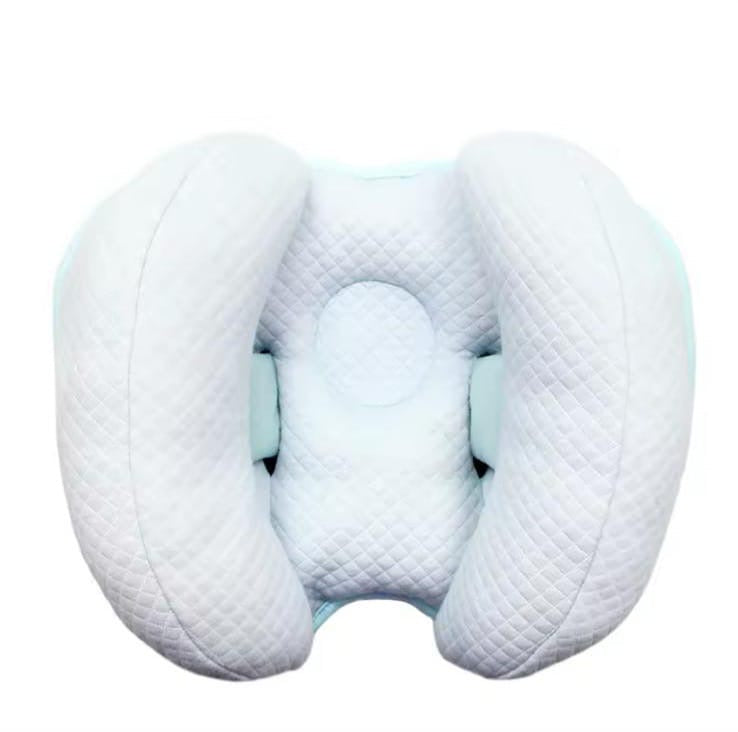 Baby Neck Support Pillow - Comfort & Alignment in Blue and Pink! 💙💖 #BabyCare #NeckSupport