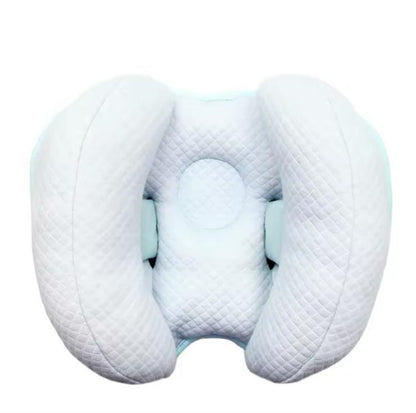 Baby Neck Support Pillow - Comfort & Alignment in Blue and Pink! 💙💖 #BabyCare #NeckSupport