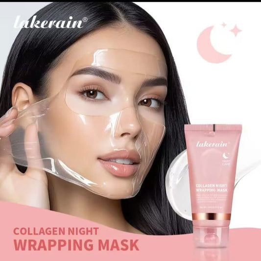Collagen Night Mask - Wake Up to Radiant Skin! ✨🌙 #Skincare #CollagenMask