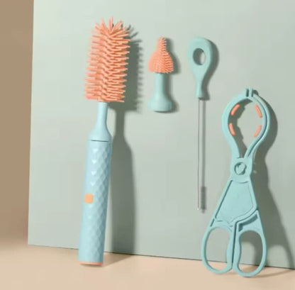 Cordless Electric Baby Bottle Brush - Hassle-Free Cleaning! 🍼✨ #BabyEssentials #EasyCleaning