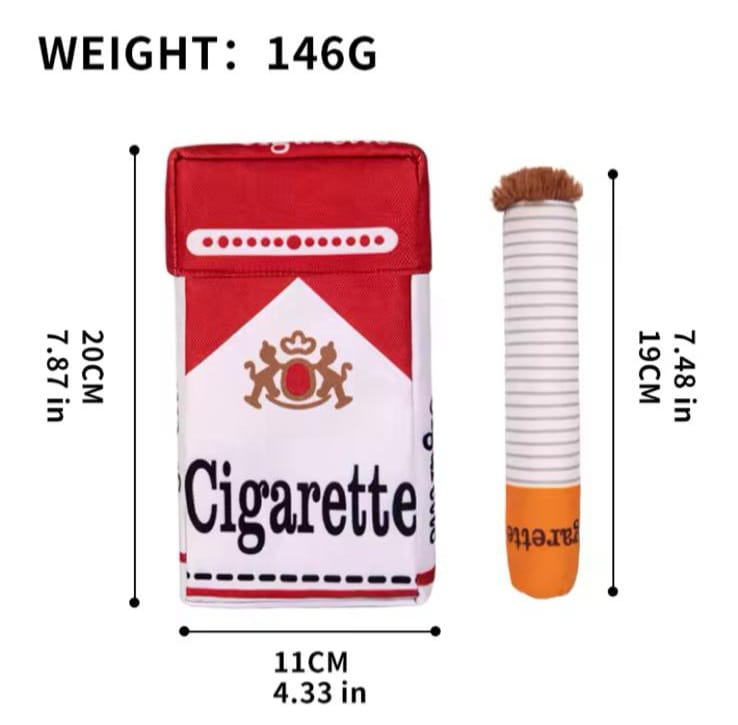 Funny Dog Cigarette Toy - Quirky Chew Fun! 🐶🚬 #DogToys #PetHumor