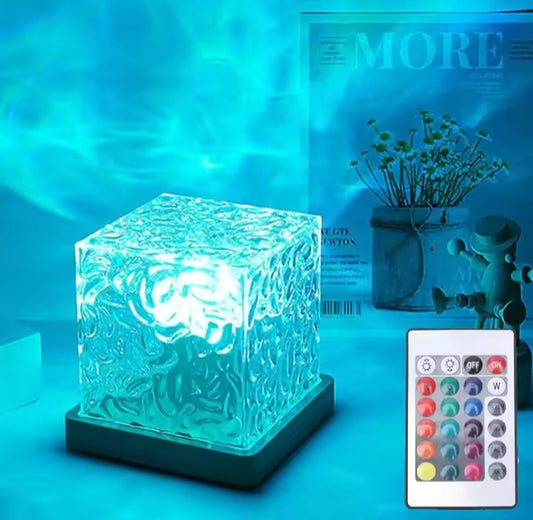 Crystal Cube LED Night Light - All 16 Colours